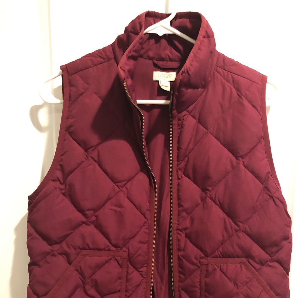 J Crew Full Zip Vest